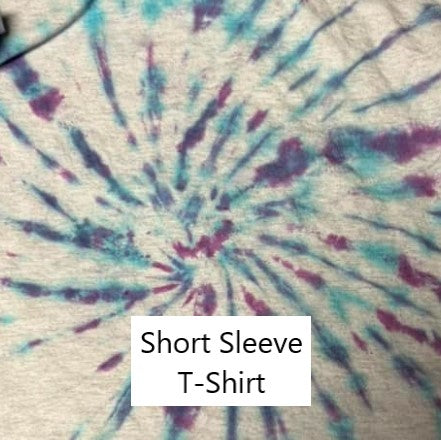 Pick Your Print- Tie-Dye Short Sleeve T-Shirt